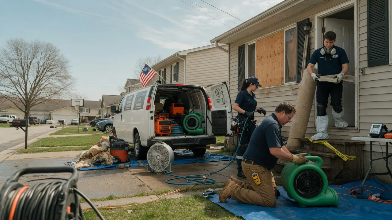Water Damage Restoration in Flaxton, ND near me